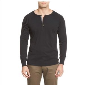 NWT Jeremiah Landon Henley Long Sleeve Tee